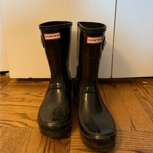Hunter Black Rain Boots